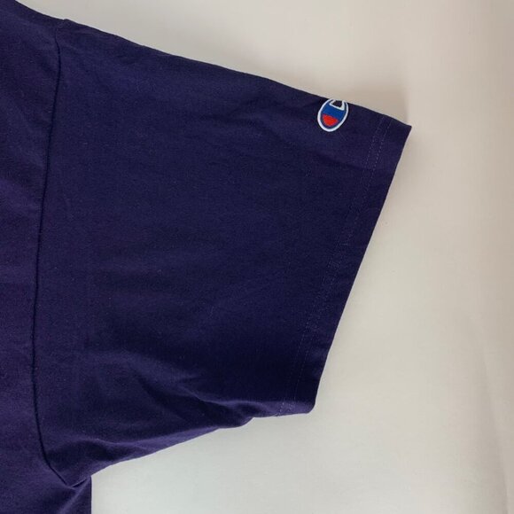 James Madison Dukes NCAA Purple Champion Branded Short Sleeve Crewneck Shirt 2XL - Picture 4 of 5